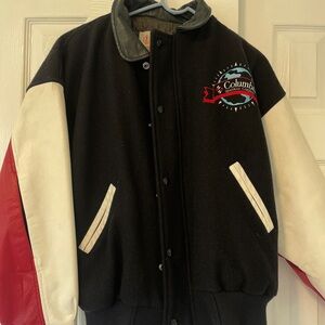 M, Vintage Columbia Sportswear Varsity Jacket